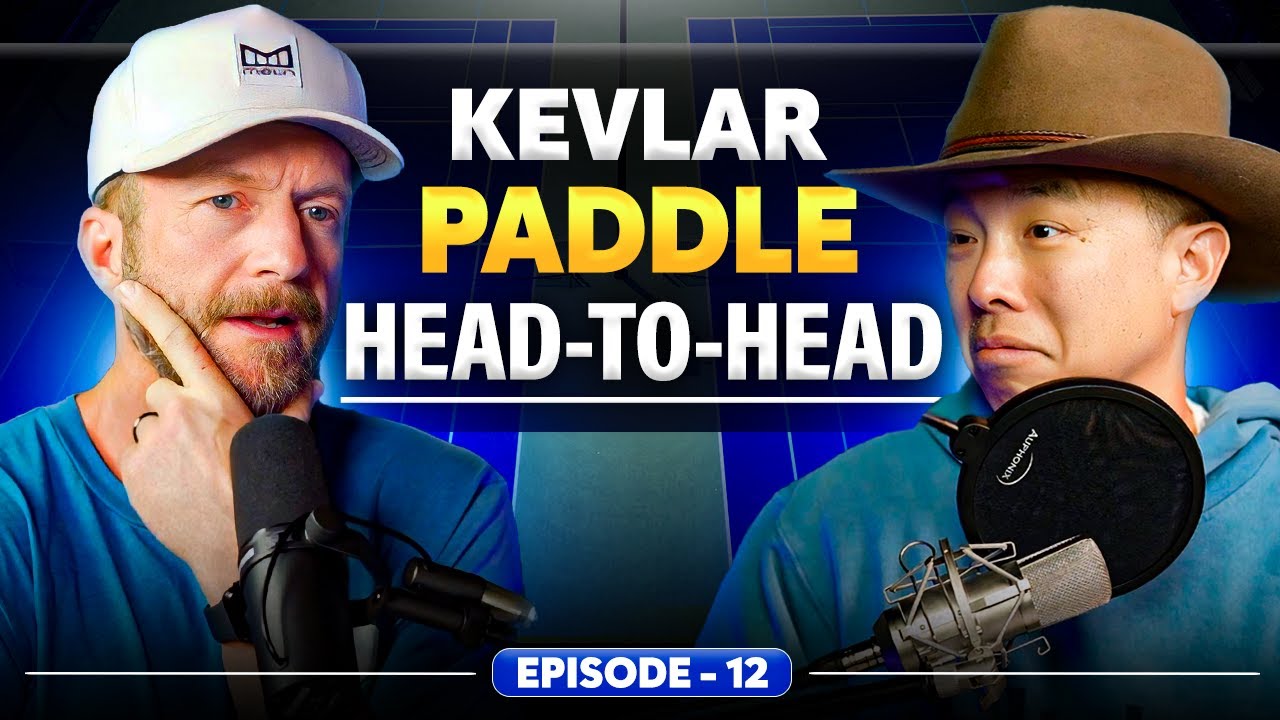 Johnkew Podcast Ep 12 Kevlar Paddle Faceoff New JOOLA Paddles Faster Johnkew podcast ep 12 kevlar paddle faceoff new joola paddles faster