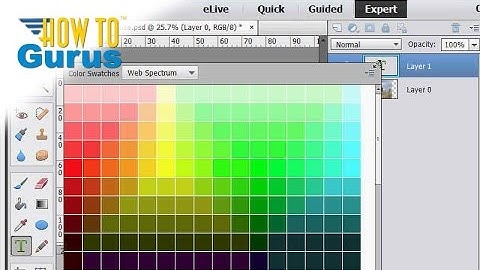 How to Work with Color in Adobe Photoshop Elements 15 14 13 12 11 Tutorial