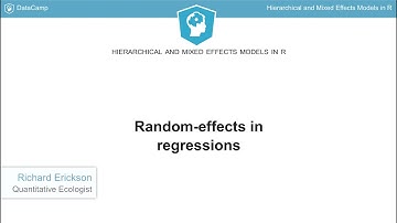 R Tutorial: Random-effects in regressions