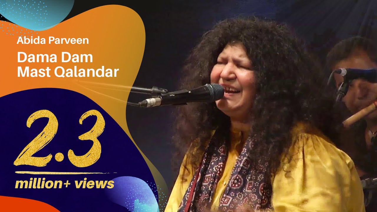 Dama Dam Mast Qalandar   Abida Parveen  Dhaka International FolkFest 2015