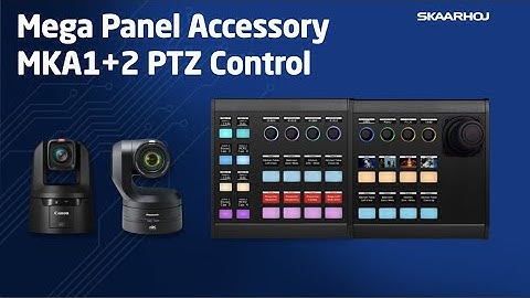 Mega Panel Accessory MKA1+2 PTZ Control