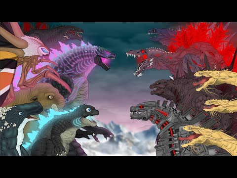 GODZILLA 404 The Flesh Corruptor Full PART And Monster Kaiju Video Animation Compilation
