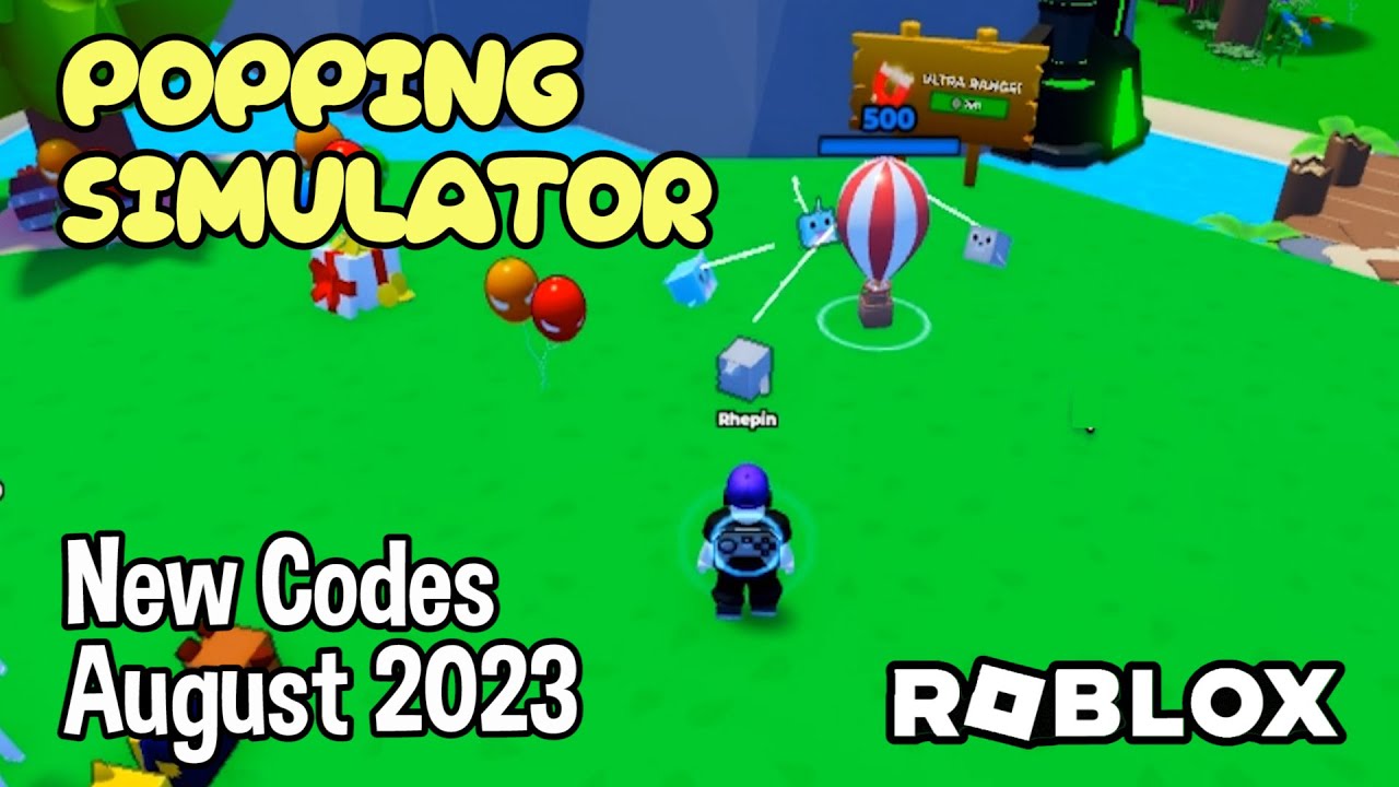 Roblox Popping Simulator codes for Potions in November 2023 : r/CharlieINTEL