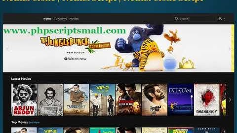 Netflix Clone Script