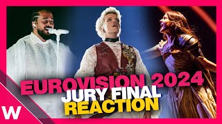 Eurovision 2024 Jury Final | Reaction