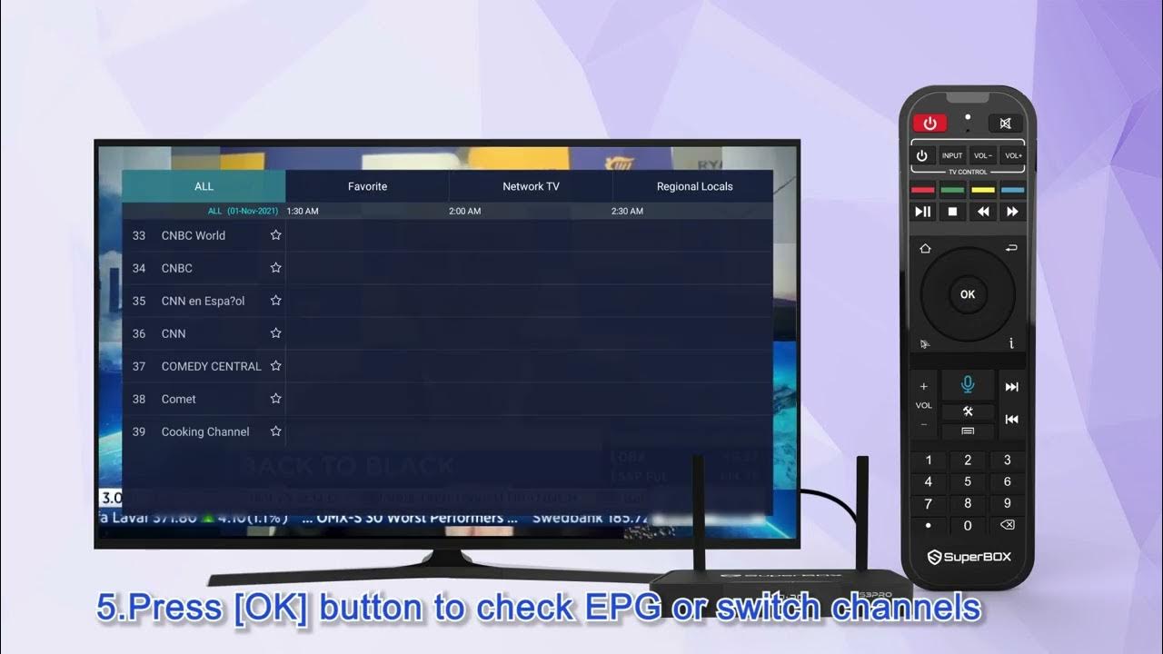 How to check tv channel epg youtube