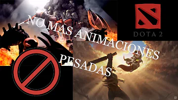 Como tirar a animação do Dota 2?