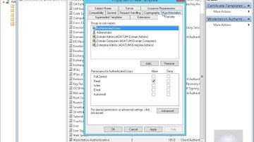 10748 Demo9 Configuring Certificate Templates For SCCM