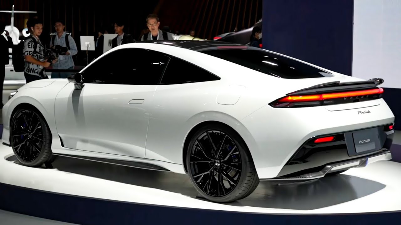 New 2024 Honda Prelude Reborn as Electric Concept JMS 2023 YouTube