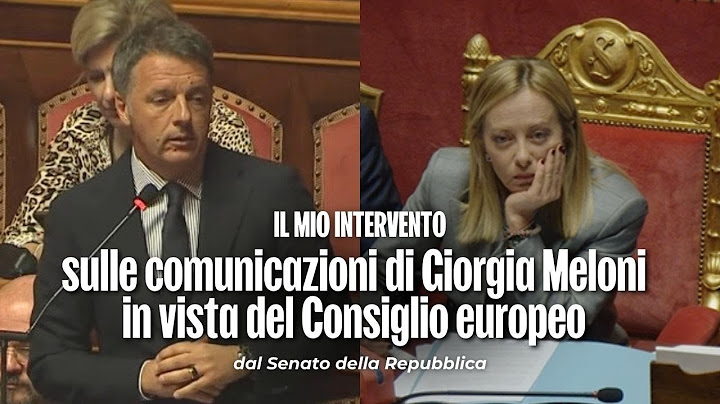 Il mio intervento sulle comunicazioni di Giorgia Meloni in vista del Consiglio europeo | 24/06/2025