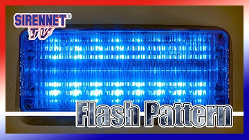 Flash Pattern: Whelen 700 Series Linear Super-LED Lighthead