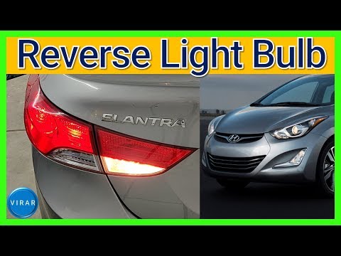 How to Replace Reverse Light Bulb - Hyundai Elantra (2011-2016)