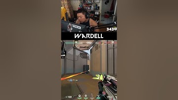 Wardell Vandal 1 v 5 Ace Clutch on Fracture #shorts #valorant