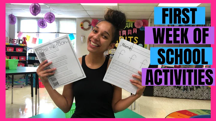 First Week of School Activities in Kindergarten!!!...