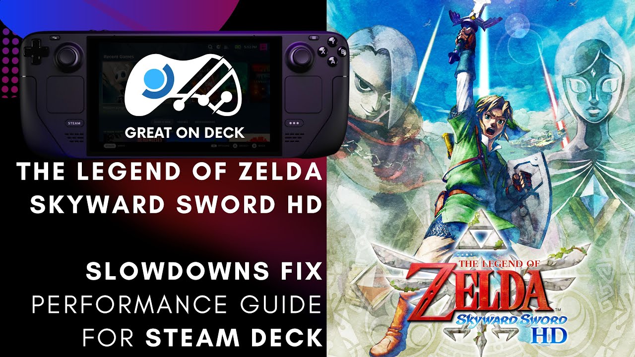 The Legend of Zelda: Skyward Sword HD on Steam Deck