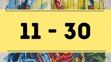 Old/Archived: The Yoruba Numbers/Numerals (Òǹkà Yorùbá) from 11 to 30 with Explanations