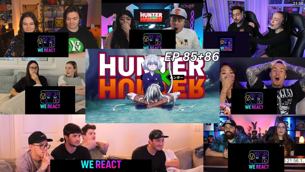 Hunter x Hunter Episode 85-86 | Reaction Mashup