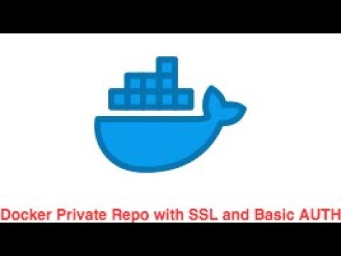 docker private registry with tls and basicauth