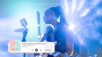Music Player Lower Thirds - After Effects Template