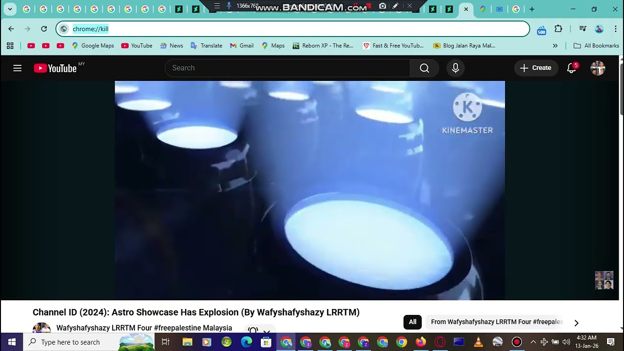 Channel ID (2024): Astro Showcase Explosion has WSOD (Chrome)