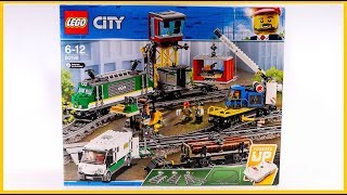 forår Grund Bakterie LEGO 60198 City Cargo Train Speed Build - YouTube