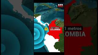 🌊 Alerta de tsunami para Colombia 🌊