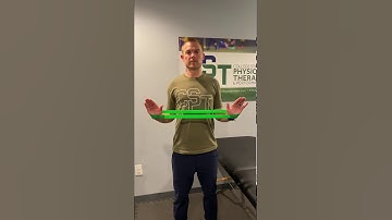 Miniband shoulder external rotation