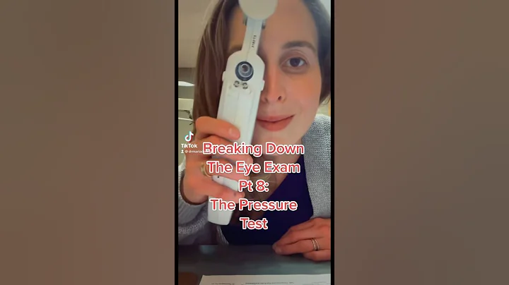 Breaking Down the Eye Exam Part 8: The Pressure Test #eyes