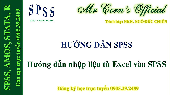 Hướng dẫn nhập liệu spss	Informational