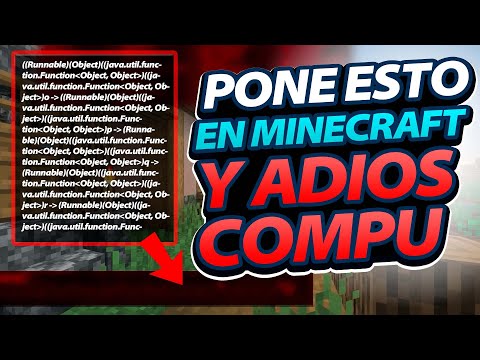 Con UN MENSAJE EN MINECRAFT te pueden DESTRUIR TU PC - Con UN MENSAJE EN MINECRAFT te pueden DESTRUIR TU PC