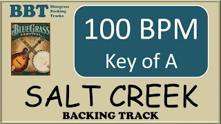 Salt Creek - bluegrass backing track chords