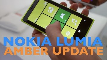 Nokia Lumia Amber Update