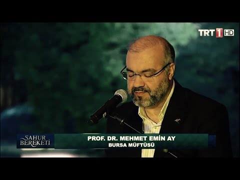 Prof.Dr. Mehmet Emin AY - Aşr-ı Şerif  | (TRT1 -18.06.15)