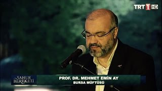 Prof.Dr. Mehmet Emin AY - Aşr-ı Şerif  | (TRT1 -18.06.15) Resimi