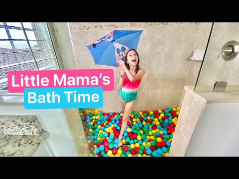 Little Mama's BATH Time!