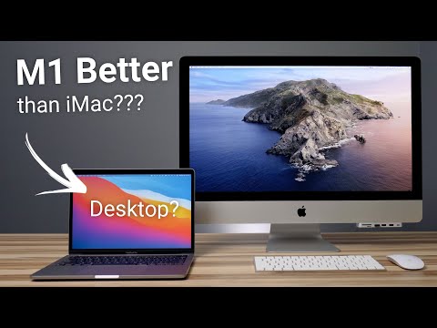 Is the M1 MacBook Pro a Better Desktop than the iMac?