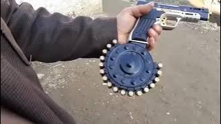 30 bore pistol || 30 bore pistol firing || 30 bor pistol firing breast ||