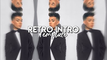 RETRO INTRO TEMPLATE (no text)