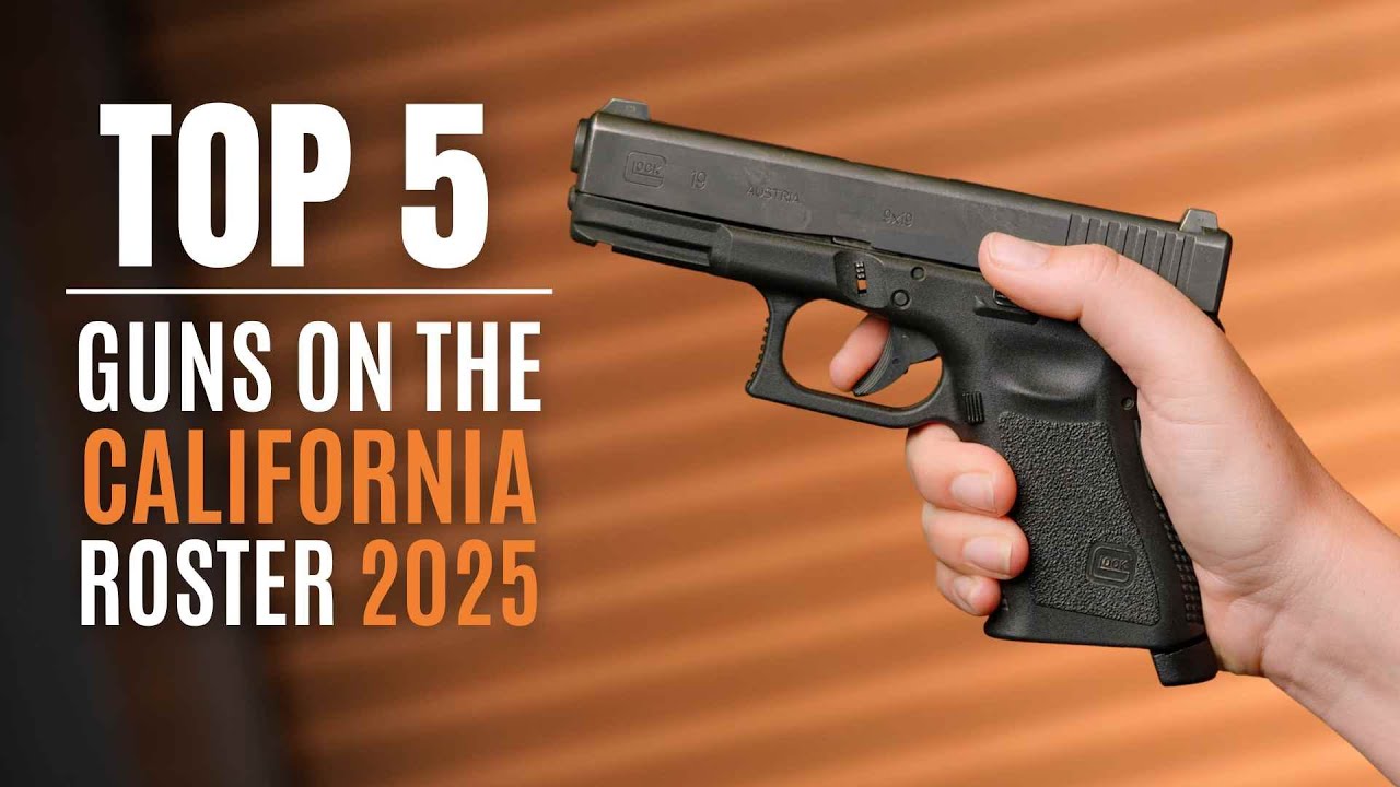 Top 5 California Roster Handguns in 2025