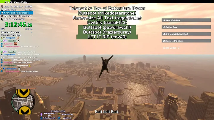 GTA IV Chat Voting Chaos Mod Part 2 - Hugo_One Twitch Stream - 4/22/2023