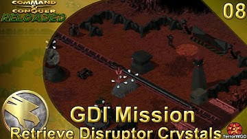 C & C Reloaded│Tiberian Sun│GDI Mission 8│Retrieve Disruptor Crystals Short Version