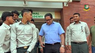 BCB Vice President Fahim Sinha Inspires Bangladesh Combined School Team Before Pakistan Tour screenshot 1