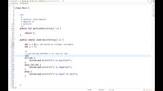 Comments in Java