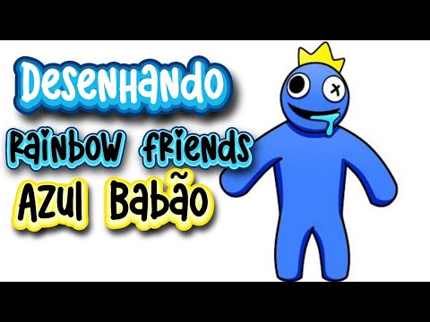 AZUL BABÃO DE DESENHO 😱😱 #gueju #rainbowfriends