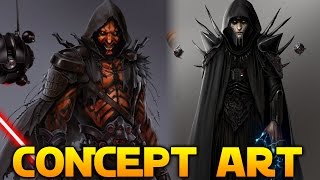 DARTH MAUL GAME CONCEPT - New Images From Cancelled Game