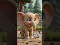 Der Kleine Elefant - The Little Elephant | Nursery Rhymes for Children's | Galatta Kids | Shorts