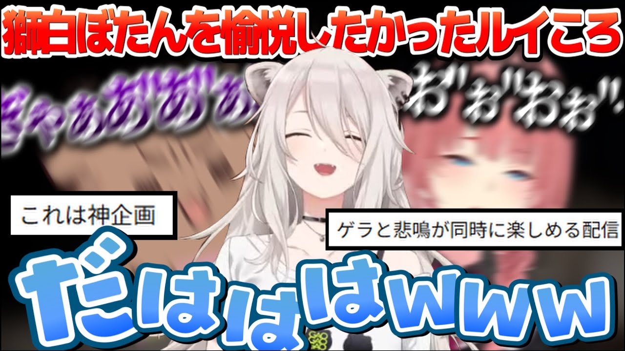 獅白ぼたんを愉悦したかったルイころの