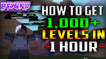 [NEW] 1,000+ LEVELS IN 1 HOUR NRPG BEYOND | CRAZY NEW LEVELING METHOD | NRPG BEYOND