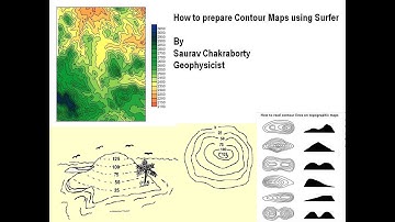 How to prepare Contour Maps using Surfer Software I #Contourmap #Surfer
