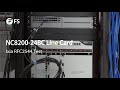 Ixia RFC2544 Test for NC8200-4TD Chassis Switch with NC8200-24BC Line Card | FS